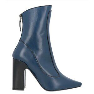 FABRIZIO VITI CAPALBIO LEATHER WINTER TIMELESS BOOTIE Size EU38/US 7.5